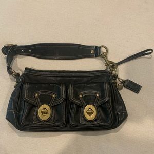 Used Black Coach Purse